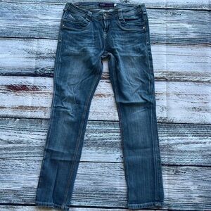 Vigoss Women's Blue Straight Leg Jeans EUC